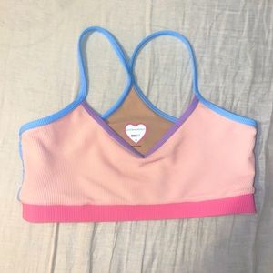 LoveShackFancy x Bandier Sports Bra